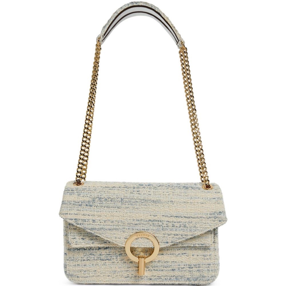 Sandro Yza tweed purse